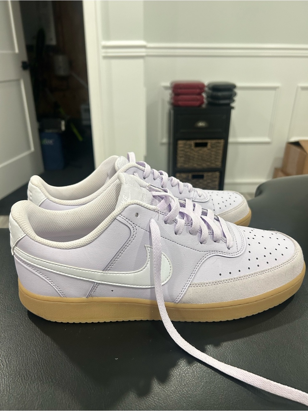 Nike Court Vision Low 'Barely Grape' - Picture 3 of 8